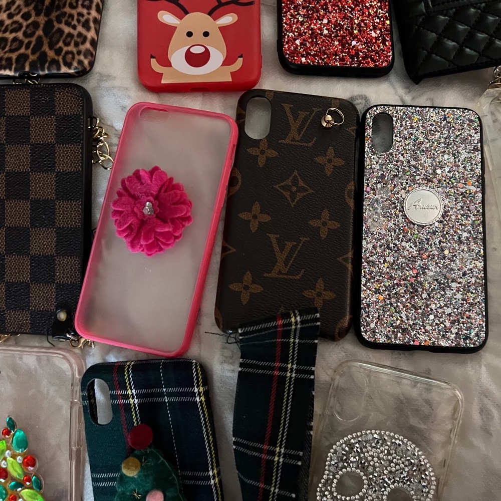 iPhone XS cases some are brand new summer designers excellent condition